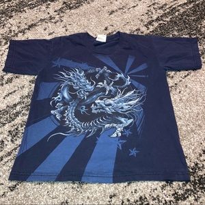 Boys Dragon T-shirt Size S